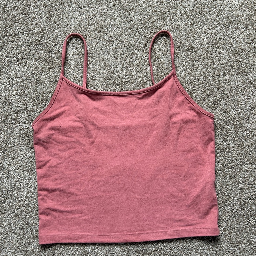 American Eagle Pink Spaghetti Strap Top
